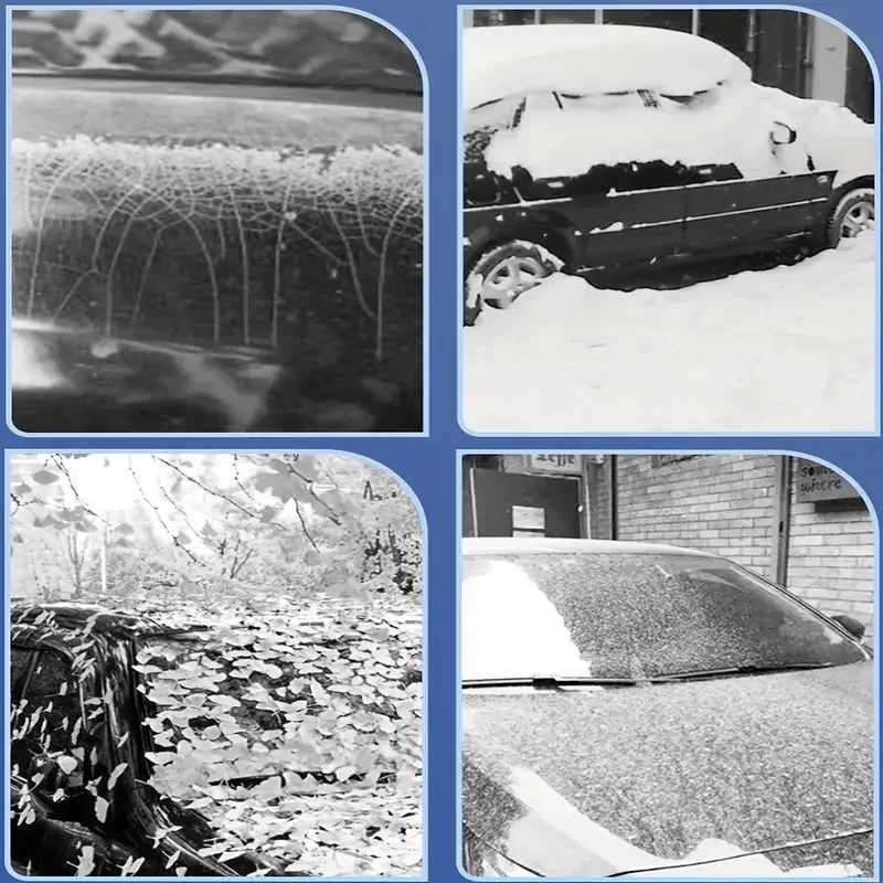 1 Stück Einweg-Transparente Autoabdeckung Universelle PEVA Staubdichte Kratzfeste Elastische Staubschutzhülle Auto-Außenschutz Zubehör – Detail 2