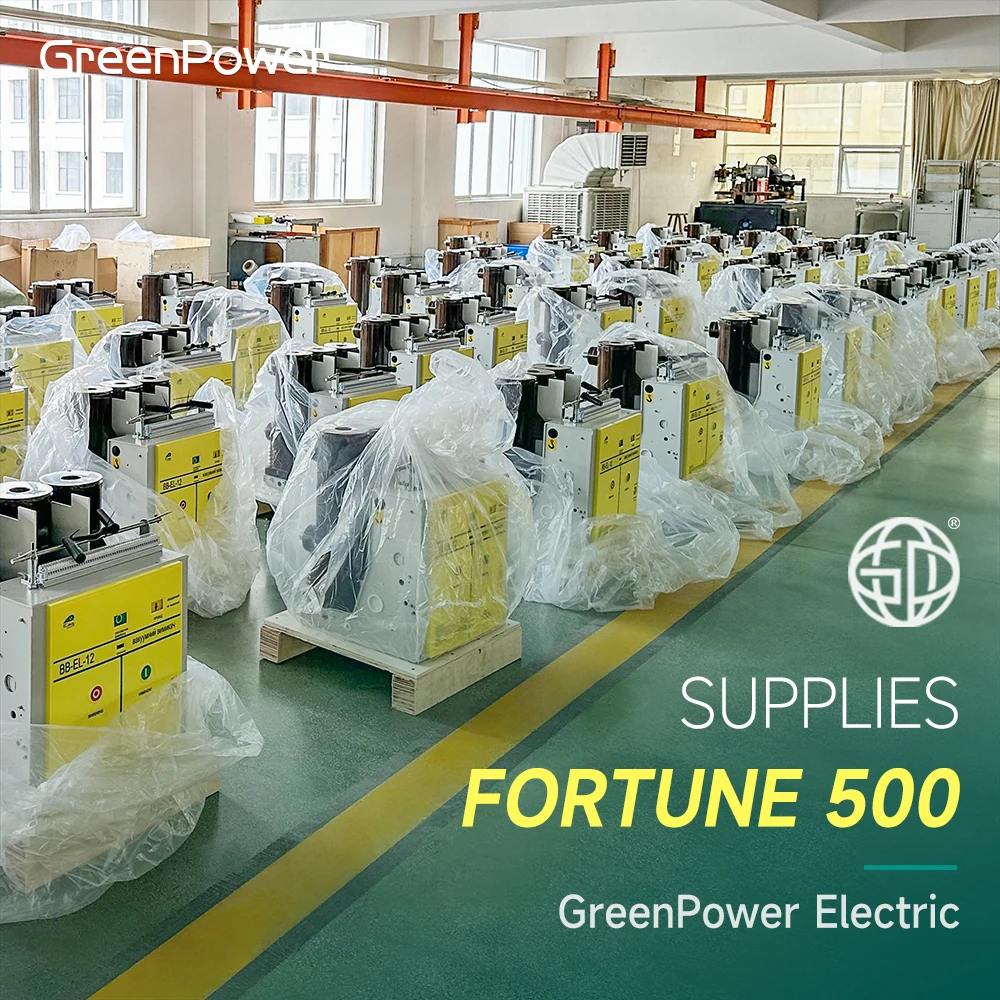 قابل للسحب 1250A 630A VD4 جزءا لا يتجزأ من نوع قواطع دوائر فراغ GPVN VS1 داخلي الجهد العالي VCB 12kV 11kV 10kV HV عربة اليد