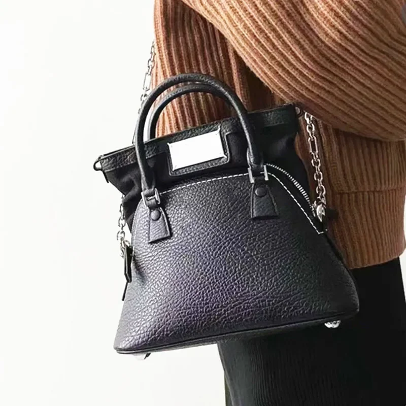 New Luxury Genuine Leather Crossbody Bag small size Fashionable Simple Small Square Bag Large Large Capacity Storage Bag