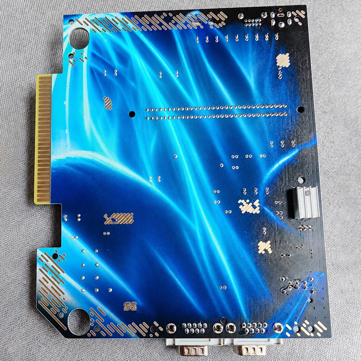 MD2 VA4 Ultimate Motherboard: 315-5960 Chip, Dual Oscillator, Saturn AV (RGBS/S-Video), Triple-Bypass Audio, Gold Immersion