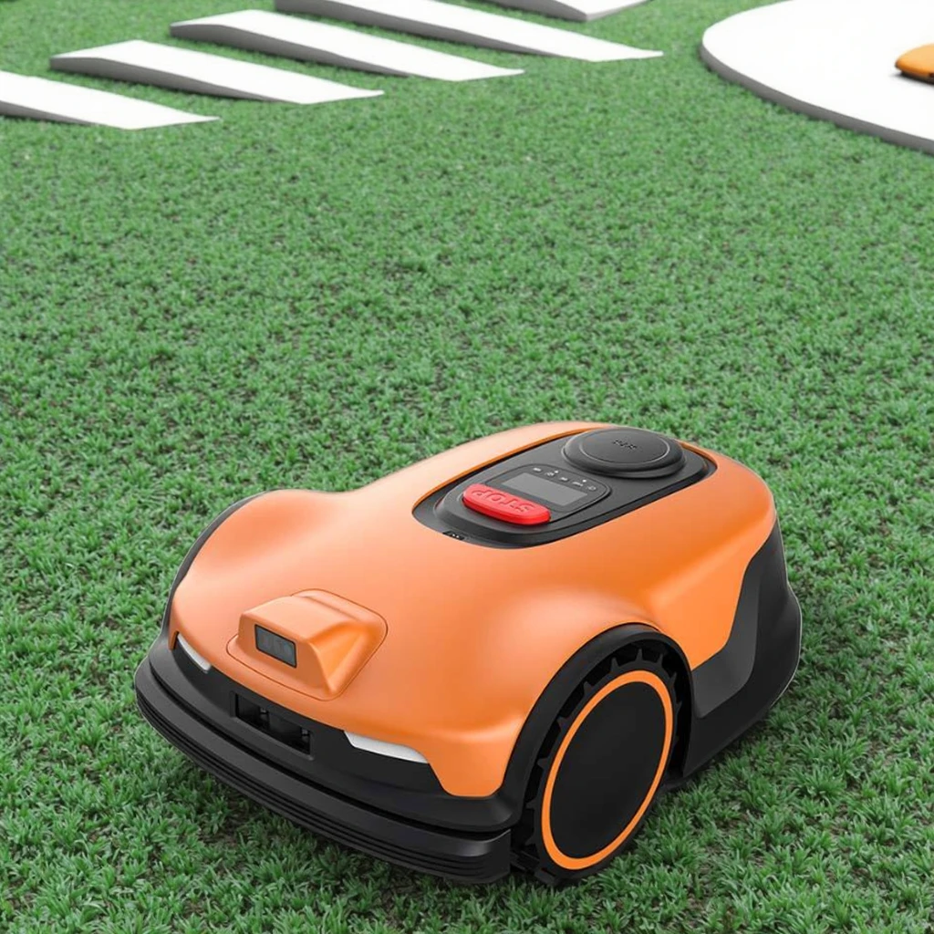 No-Wire Robotic Lawn Mower 22CM RTK+Vision Automatic Mapping 0.22 Acre