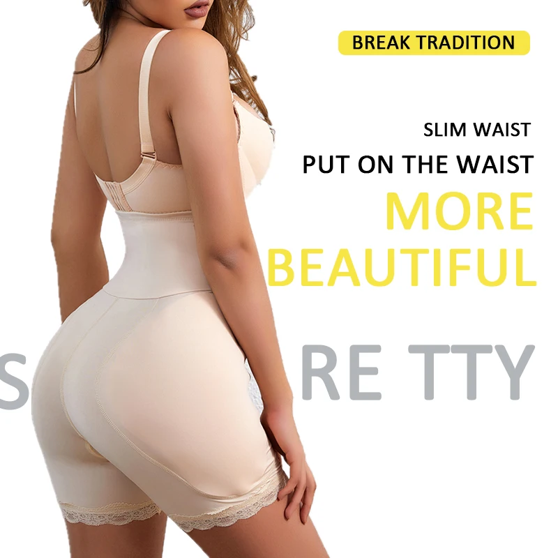 Body Shapers Women Shapewear Butt Lifter Buttocks Enhancer High Waisted Shorts Waist Trainer Shapping Curve Hip Pads Panties