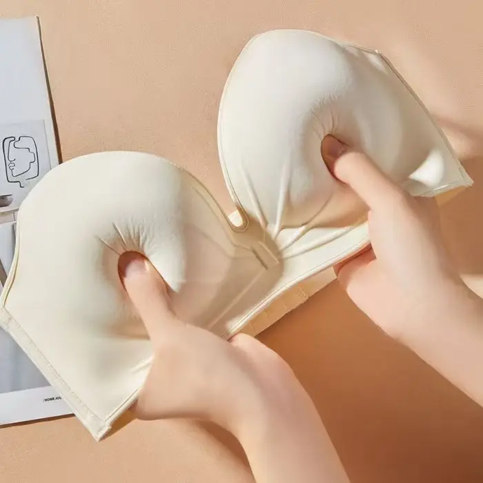 

12CM Ultra Push Up Bra for Small Chest - Extreme Thick Cup Lingerie, Gather & Lift for Bigger Look, Seamless Wirefree Design