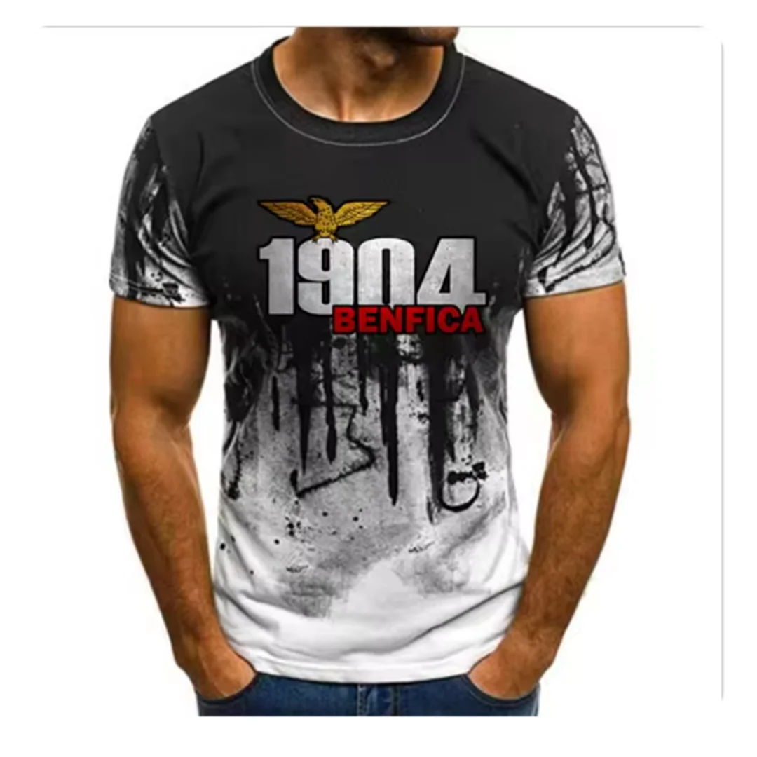 Men Table Tennis T-Shirt Undercurrent Pattern Men\'s Summer ventilate Badminton T-Shirt Table Tennis Short Sleeve Quick Dry Top