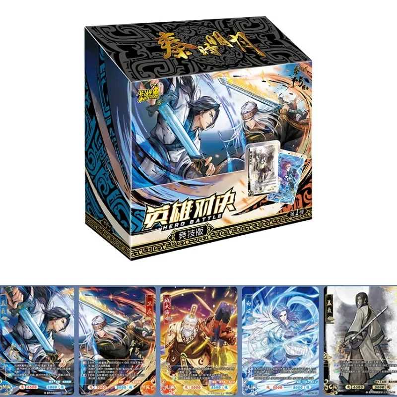 

Подарочная коробка с редкими картами KAYOU Qin's Moon, серия Hero Duel Competitive 1, голографические карты Gannie CR, быстрая доставка