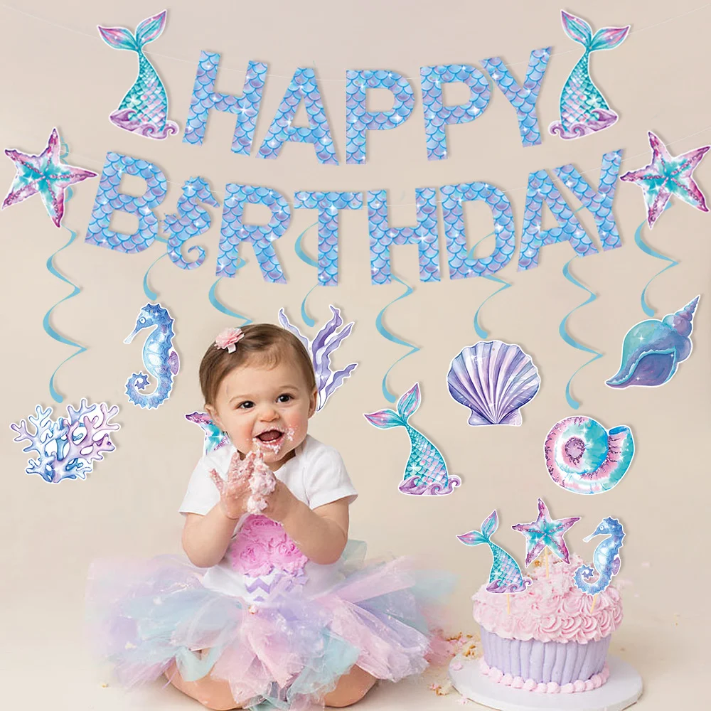 Kleine Meerjungfrau Cupcake Ständer Mädchen Baby Dusche Meerjungfrau Geburtstag Party Dekoration Meerjungfrau Cupcake Halter Kuchen Dekoration Lieferungen – Detail 1