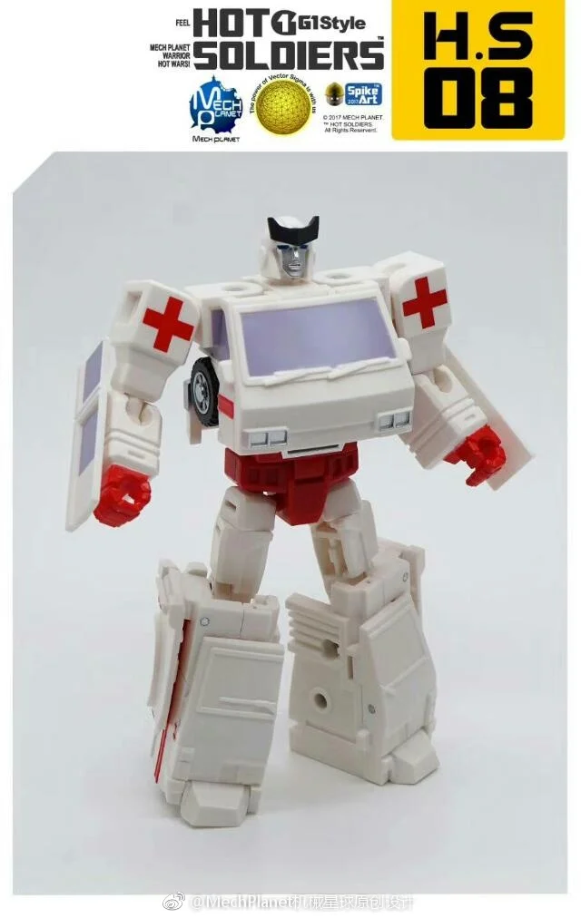 Mechfanstoys bolso ação figura, transformando brinquedo, MFT, pequena escala