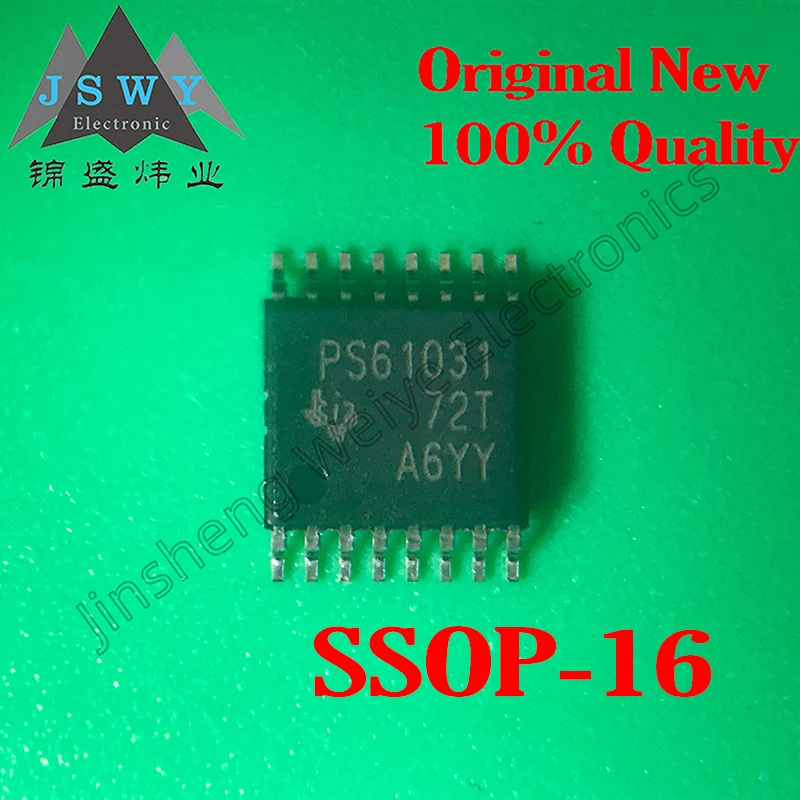 

5~10PCS TPS61031PWPR Screen Printed PS61031 Switching Regulator SMD TSSOP16 100% Brand New Original Spot Free Shipping