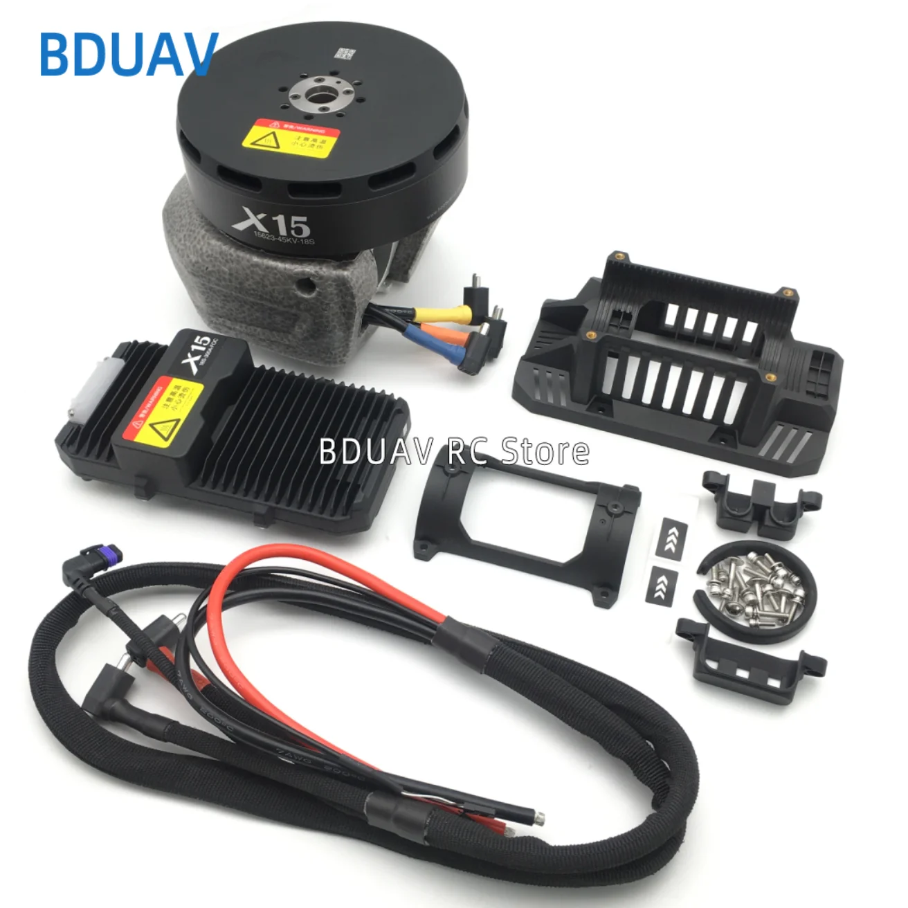 

Heavy lift 71kg maximum power system 37.5kg thrust hobywing XRotor X15 18S Combo per motor controller for agricultural UAV