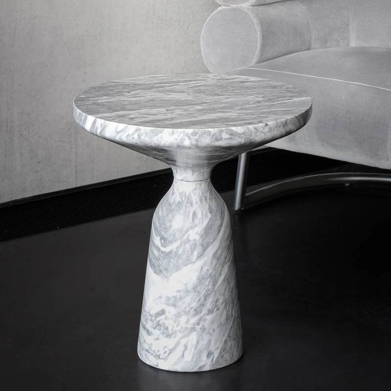 luxury marble texture coffee tables fashionable green marble effect side table for living room modern