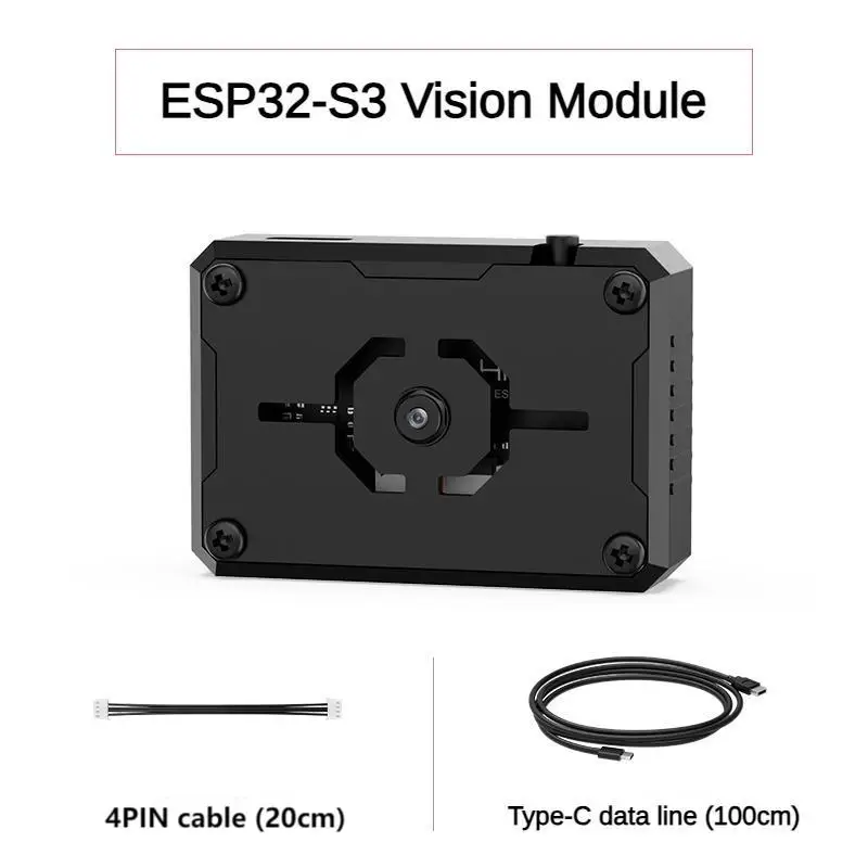 ESP32-S3 módulo de câmera wi-fi transmissão de imagem para roos robô carro carrinho ai reconhecimento visual sensor câmera de reconhecimento de visão