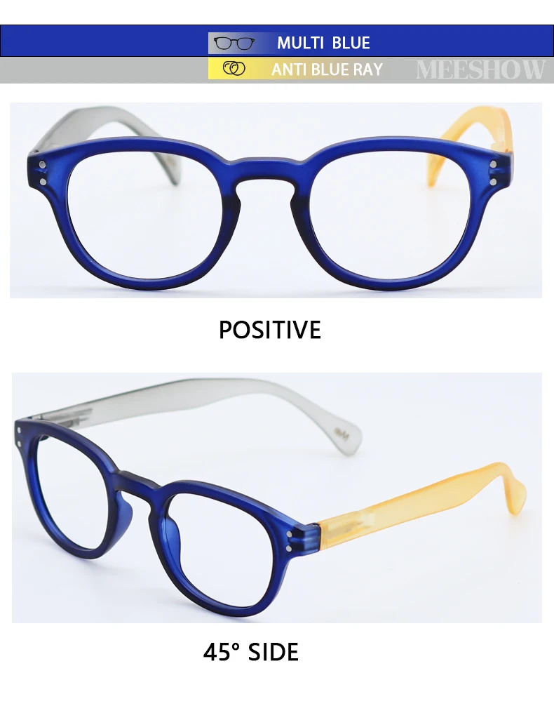 Meeshow Lesebrille Damen Lunettes Retro-Brille im europäischen Stil Hochwertige Herren- und Damenbrille Lesebrille 1513 – Detail 7