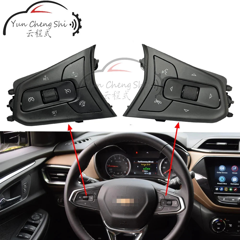 

644723300E 650658300A multifunctional steering wheel button, suitable For Chevrolet Trailblazer 2021 ACTIV L、LS、LT、RS 1.2L L3-GA