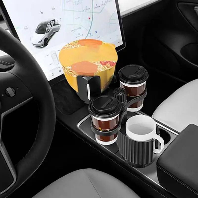 Car Cup Holder Expander 4 In 1 Food And Drink Adapter Car Cup Holder Expander Adjustable Cup Holder Insert For Water Bottles