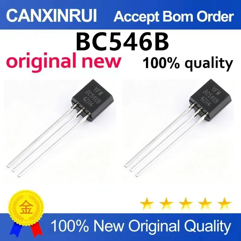 (5-100pieces)Brand new original BC546B direct insertion TO-92 fever amplifier tube