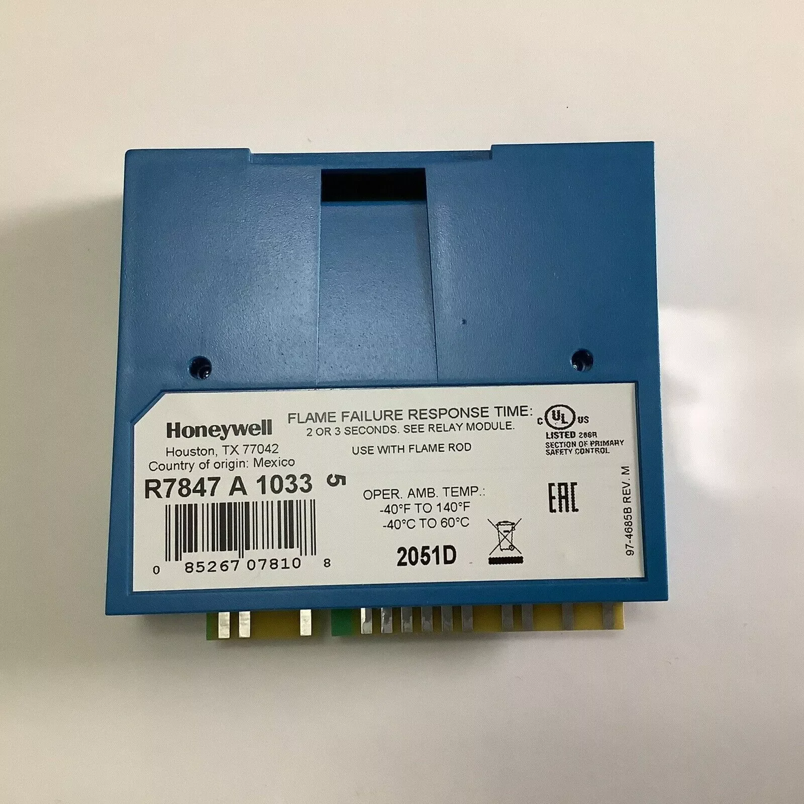 

Новый контроллер горелки Honeywell R7847A1033 R7847 A 1033