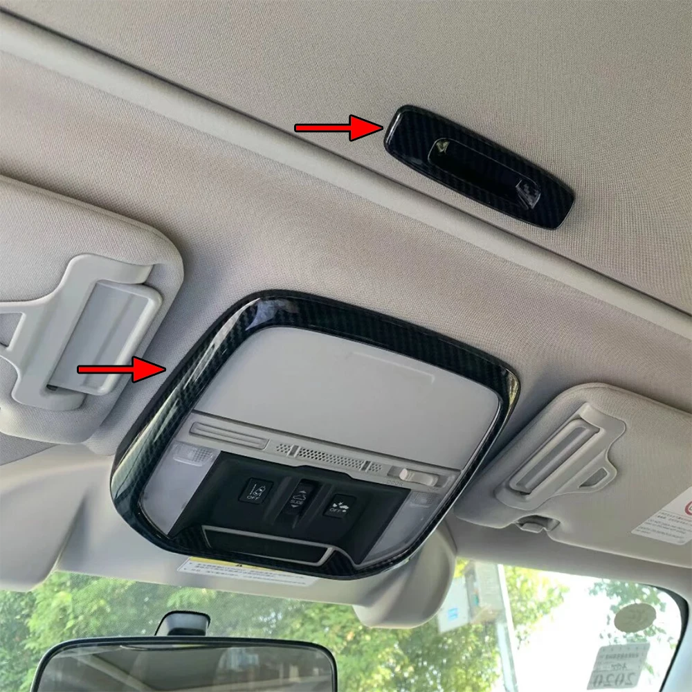 

Accessories 2019-2024 For Subaru Forester SK Front Dome Light Bezel Trim Carbon Fiber Styling