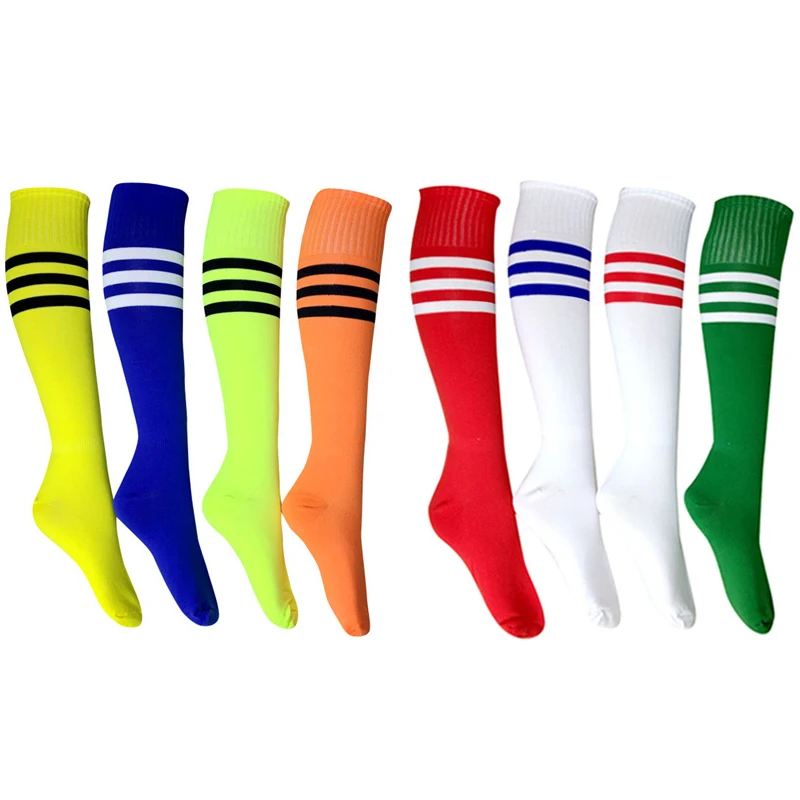 Football Socks High Quality Long Tube Knee Cotton Legging Stockings Soccer Baseball Running Sport Adults Socks