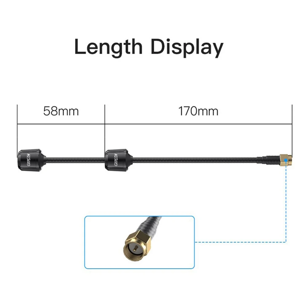 LHCP / RHCP Momoda2 5,8G DUAL 170mm Antenne