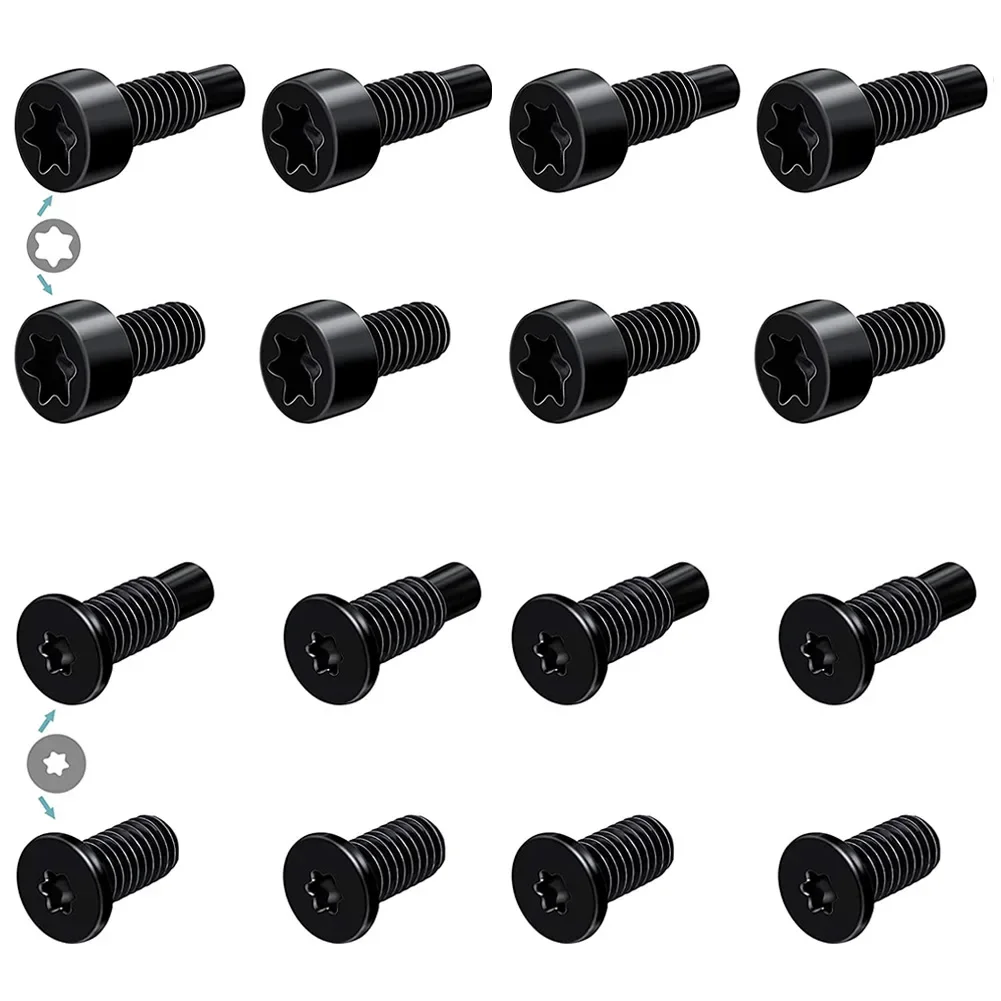 16pcs Ring Doorbell Screws Disassembly Screwdriver Replacement Security Screws Compatible With Video Doorbel Anti-theft Doorbell