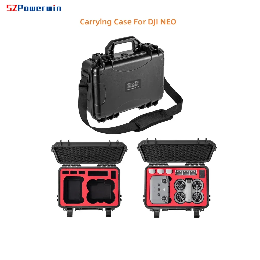 Large Capacity Carrying Case For DJI NEO Fly More Combo Drone Accessories Explosion Proof  Bag Portable Waterproof Box