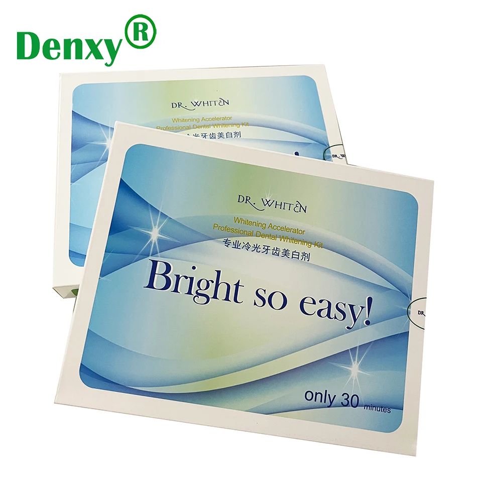 1 kit Dr Whiten Teeth Whitening Kit only 30 minutes professional dental whitening Gel Tooth Whitening accelerator cleaning tooth