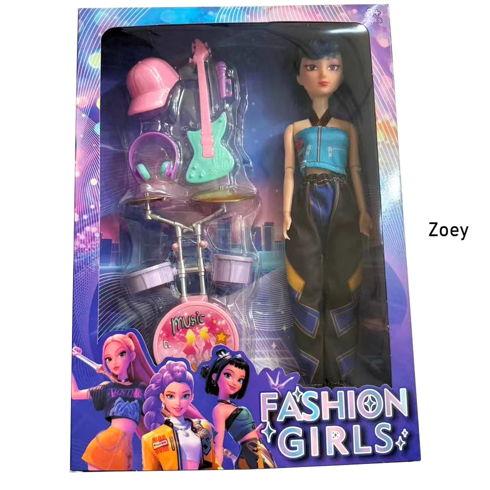 Kpop Demon Hunter Nowa Lalka Winylowa Grupa Dziewczęca Dekoracja Lalka Kreskówkowa Prezent Urodzinowy dla Dzieci Dekoracja Prezent dla Fana