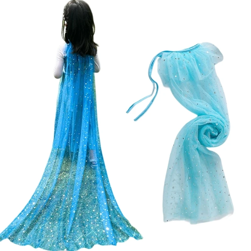 Princess Cloak Girl Princess Cape Cloak Princess Robe Fairy Cape Cloak Fairy Clock For Kids Princess Costume