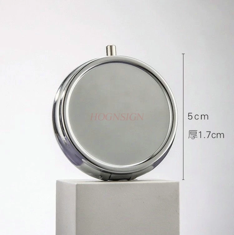 1pcs Portable small medicine box , portable metal mini waterproof packaging,sealed moisture-proof household storage box
