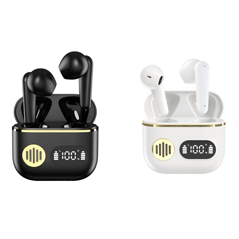 

TWS Wireless Headset Enc Call Noise Reduction High-Quality Digital Display Mini Running Sports Bluetooth Headset