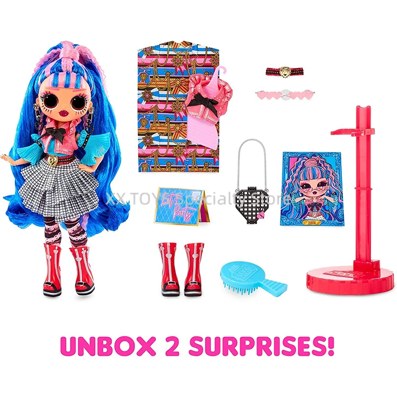 L.O.L. Surprise! OMG Outrageous Millennial Girls Queens Miss Divine Prism 10-Inch Fashion Doll Girls Dress Up Toys Birthday Gift