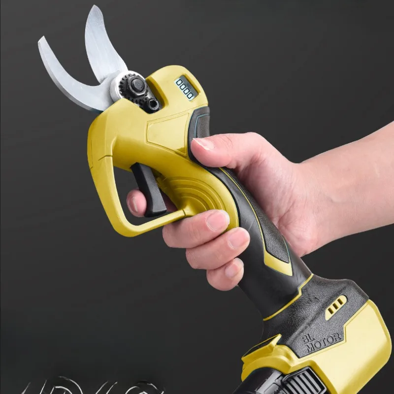 Electric Scissors Power Tools Pruning Fruit Trees Rechargeable Lithium Battery Sharp Blade Head Lightweight Long Endurance