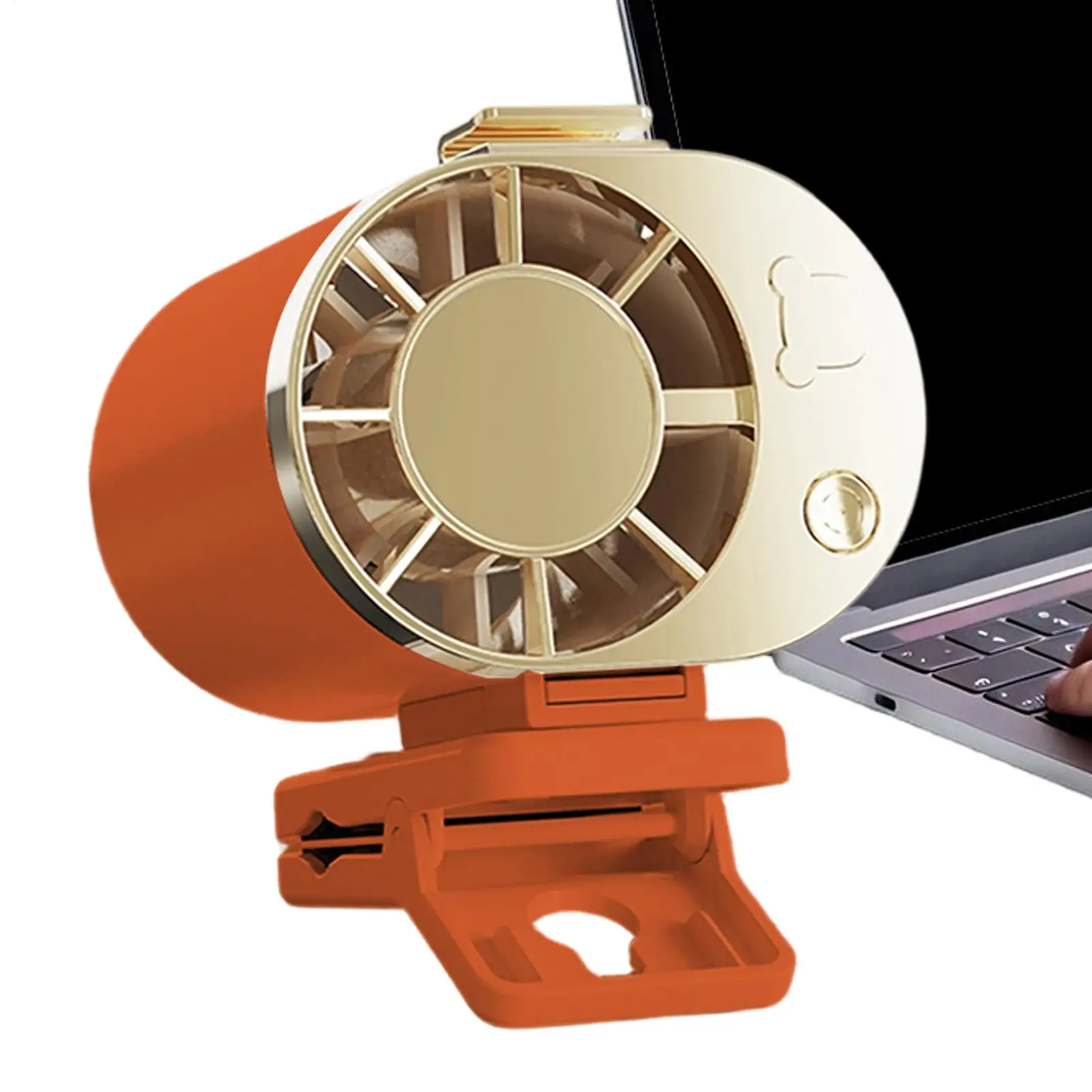 

Waist Fan 3 Speeds USB Rechargeable Adjustable Equipment Clip On Fan For Summer Travel Camping Beach Festival Sports Offices