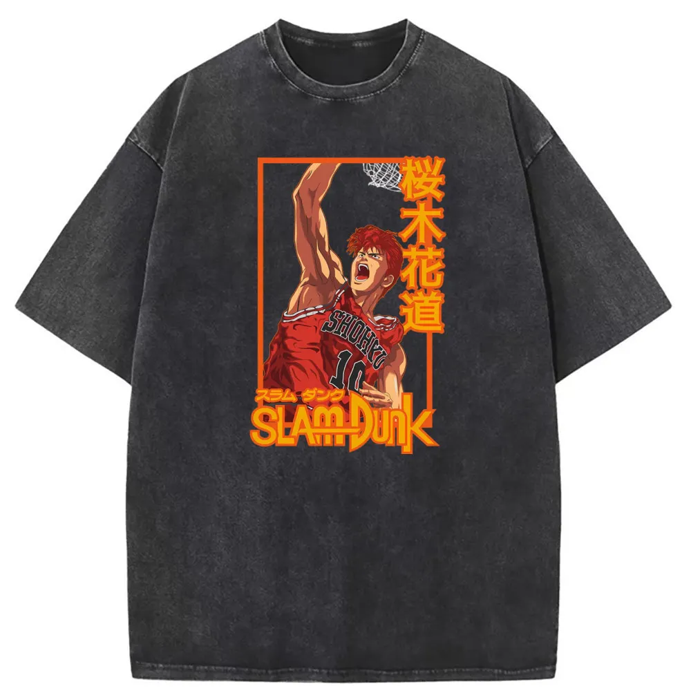 

Sakuragi Washed Tshirt 2023 Discount New Long Sleeve Male Sweatshirts Family Streetwear Harajuku New T Shirt Japan Anime