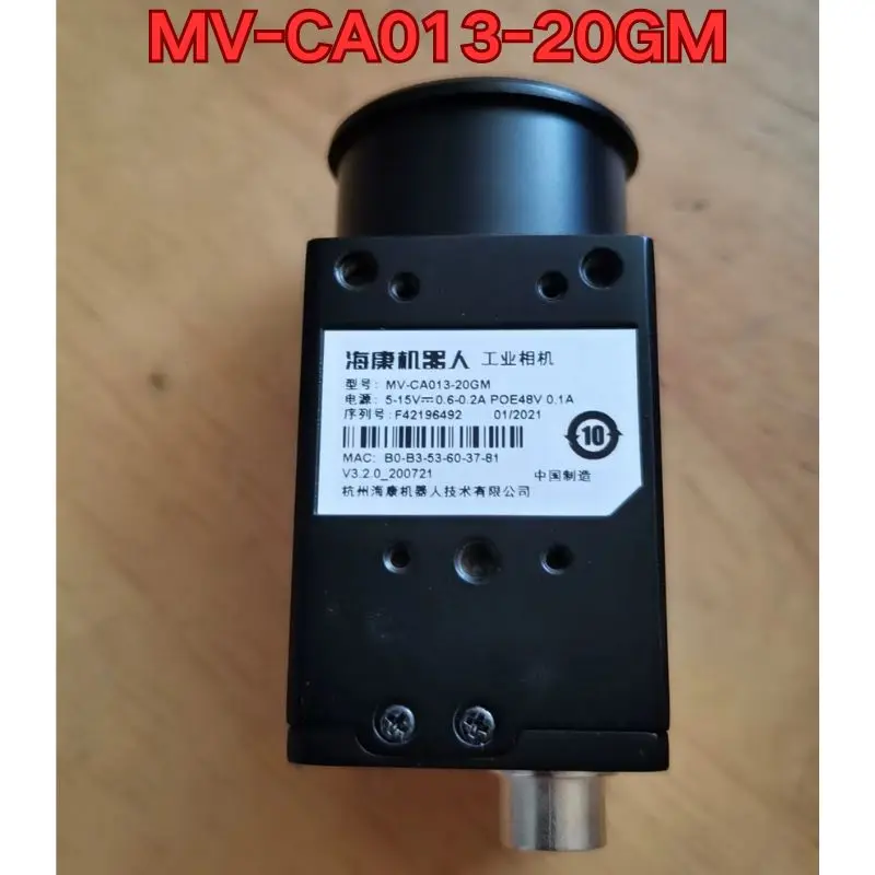 

Second-hand disassembled industrial camera MV-CA013-20GM function test is normal