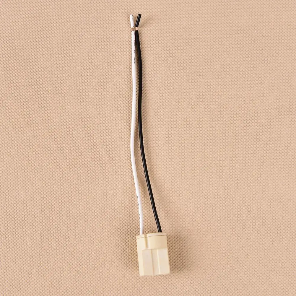 HMA73-1pc 150 มม.250V 2A ซ็อกเก็ตเซรามิค G9 ประเภทหลอดฮาโลเจนผู้ถือ G9 ฐานโคมไฟ