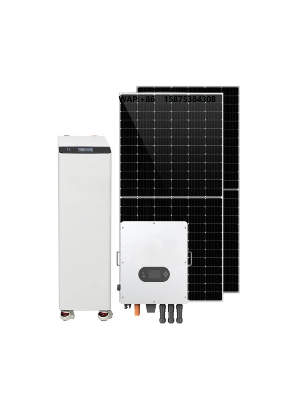 High Quality Cost-effective Full Set 5kw 6KW 8KW 10KW Hybrid Off-grid Grid-connected Solar System