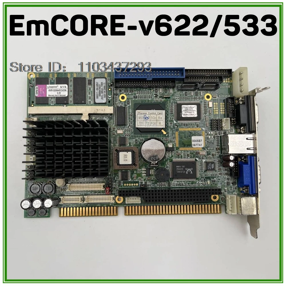 For Arbor Industrial Control Motherboard EmCORE-v622/533 1006220008130P