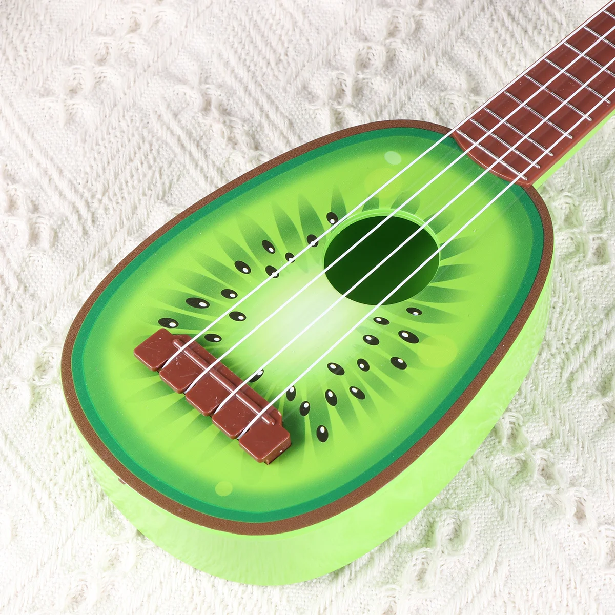 Gitara owocowa Ziarno drewna Ukulele Zabawka Mini instrumenty Zabawki muzyczne Dziecko Maluch