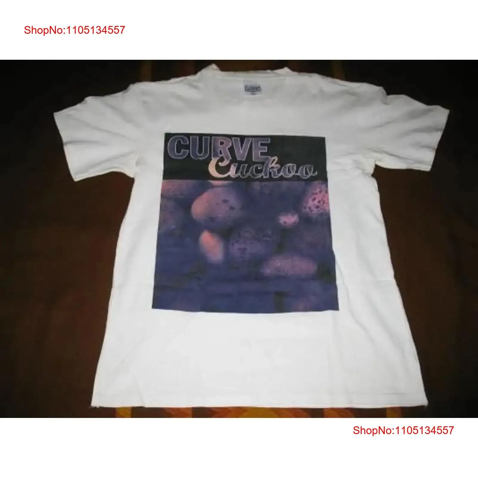 

ВИНТАЖНАЯ ФУТБОЛКА CURVE CUCKOO TOUR 1993, S 5XL EN473, винтажная, слегка дышащая, удобная дизайнерская одежда для мужчин