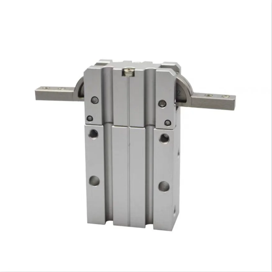 

Finger cylinder HFR10/16/20/25/32 compound type manipulator fixture 180-degree opening and closing type pneumatic gripper