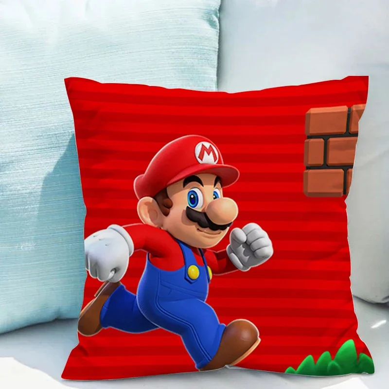 Marioes Pillowcase 40x40 Decorative Cushion for Sofa Pillow Cover Decoration Living Room Bedroom Cushions Bed Home Decor Pillows