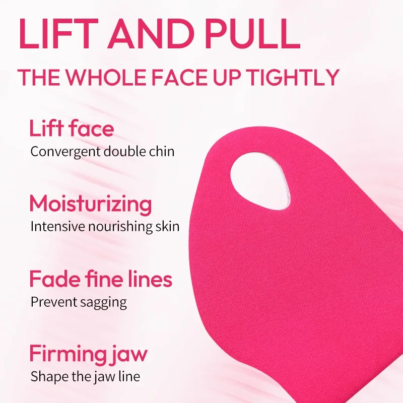 3pcs Face Line Lifting Tape, Double Chin Training Tape, Chin Lifting Tape, Sculpting Collagen with Aloe Vera And Hyaluronic. - view 6