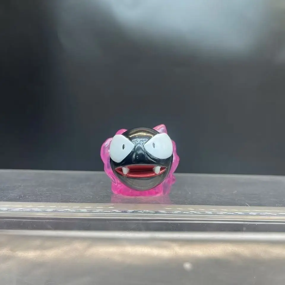 Quente novo kawaii gastly anime figura-fantominus nebulak estatueta dos desenhos animados estátua modelo boneca coleção ornamento brinquedo presente
