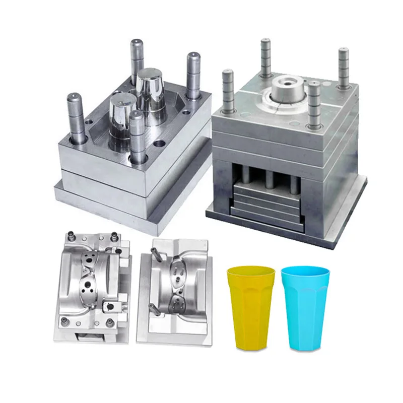 Custom CNC Plastic  Mold Food Grade ABS PP PC Cold Runner Mould Parts For Industrial Use Silicone Mold Rubber Products