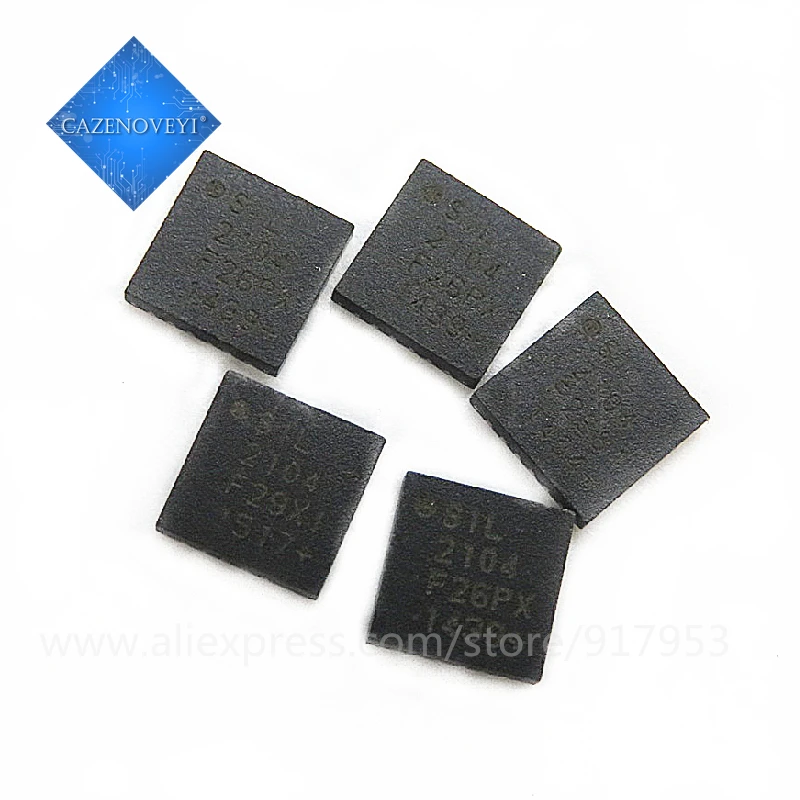 

5pcs/lot CP2104-F03-GMR SIL2104 CP2104-GMR CP2104 QFN-24 In Stock