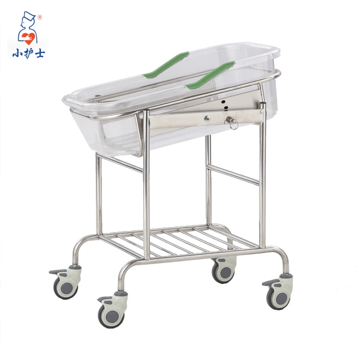 

bed baby crib,Manual Pediatric hospital medical bed hospital Stainless steel