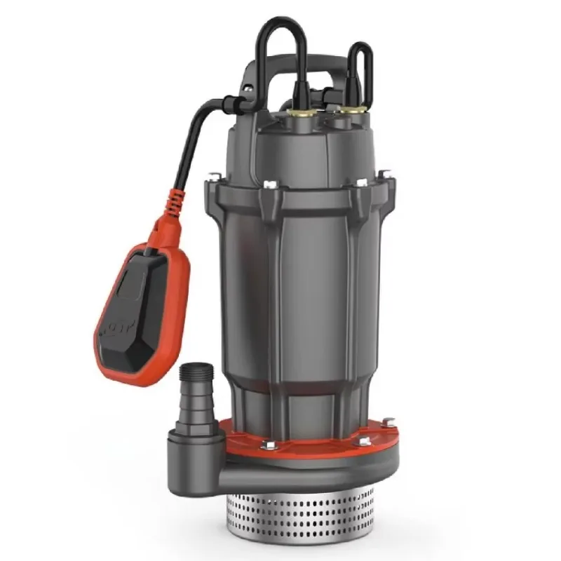 Small submersible pump integrating asynchronous motor and centrifugal pump