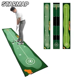 50X300CM Golf Putting Green Mat Indoor Equipment For Home Office Mini Training Practice Durable Hitting Garden Aid For Outdoor