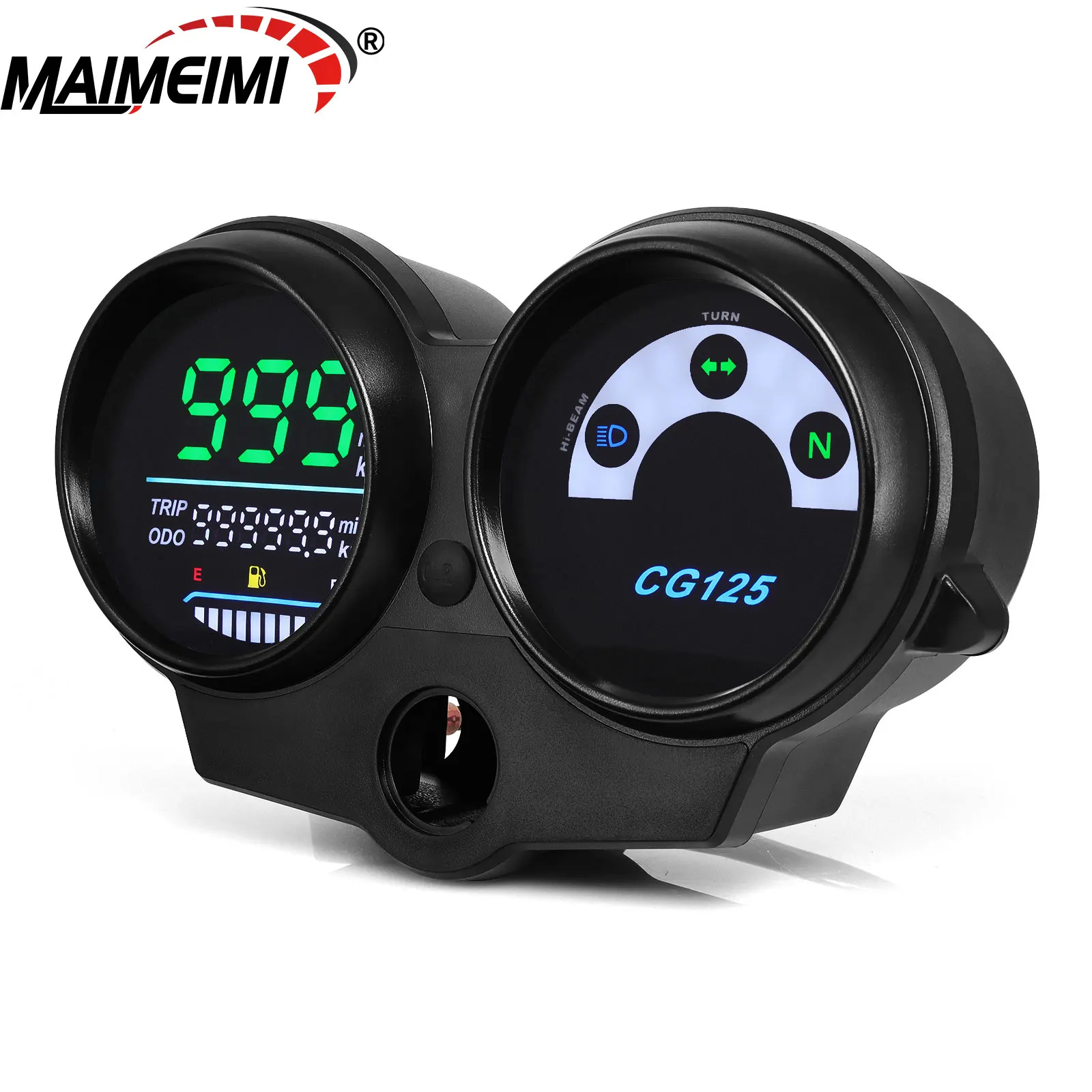 -ホンダ-cg125-2000～2008-ファン125-タイタン125-2013-オートバイ-スピードメーター-デジタルメーター-走行距離計-燃料計